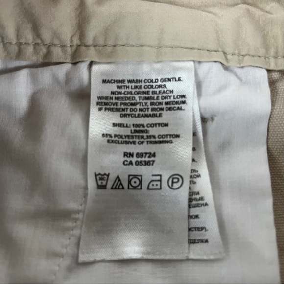 Columbia Sportswear Shorts Mens Size 32 Flat Front Pockets Khaki Cotton (467) - Picture 13 of 15